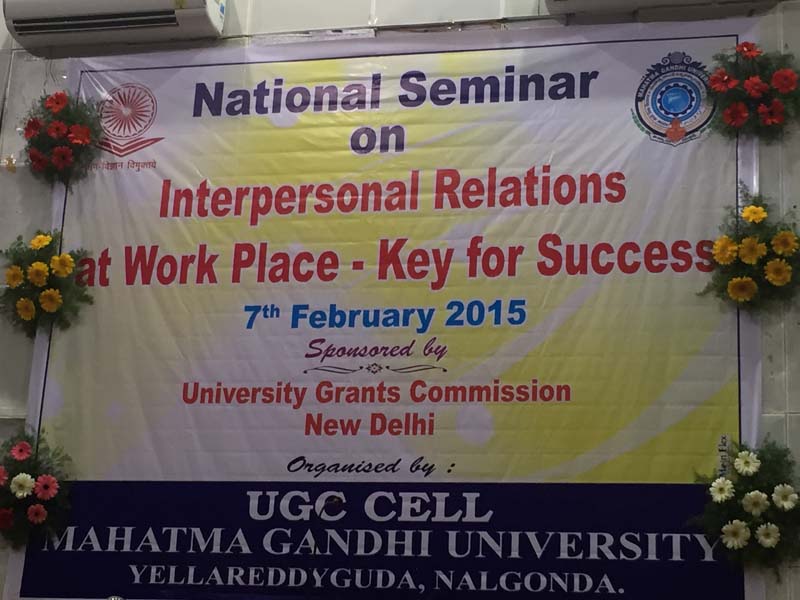National Seminar on Interpersonal Relations