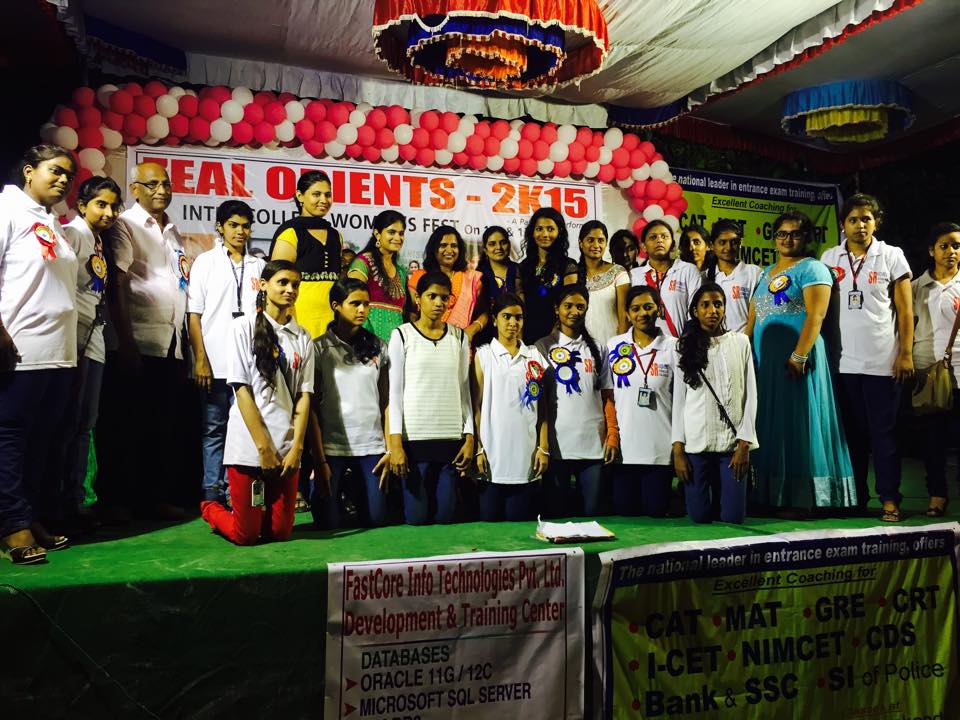 SR college Zeal Orientation program for girls and I was Chief Guest on that program