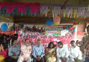 75 children brithday celebrations at Maa illu