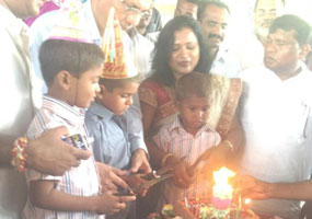 75 children brithday celebrations at Maa illu