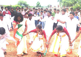 75 children brithday celebrations at Maa illu