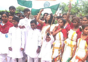 75 children brithday celebrations at Maa illu