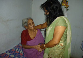 Visited Old age home
