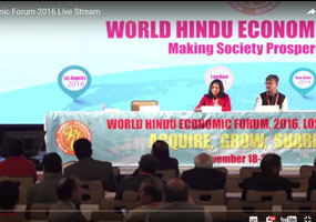 World Hindu Economic Forum-2016 Live Stream